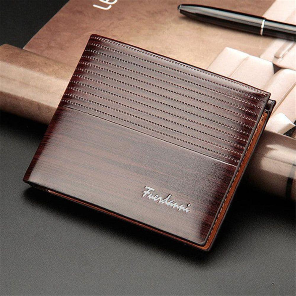 Carteira Masculina de Couro Genuíno Fuerdanni Classic