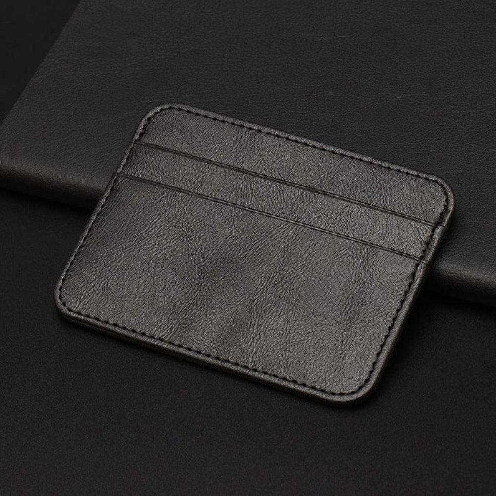 Carteira Masculina de Couro Legítimo Slim Classic