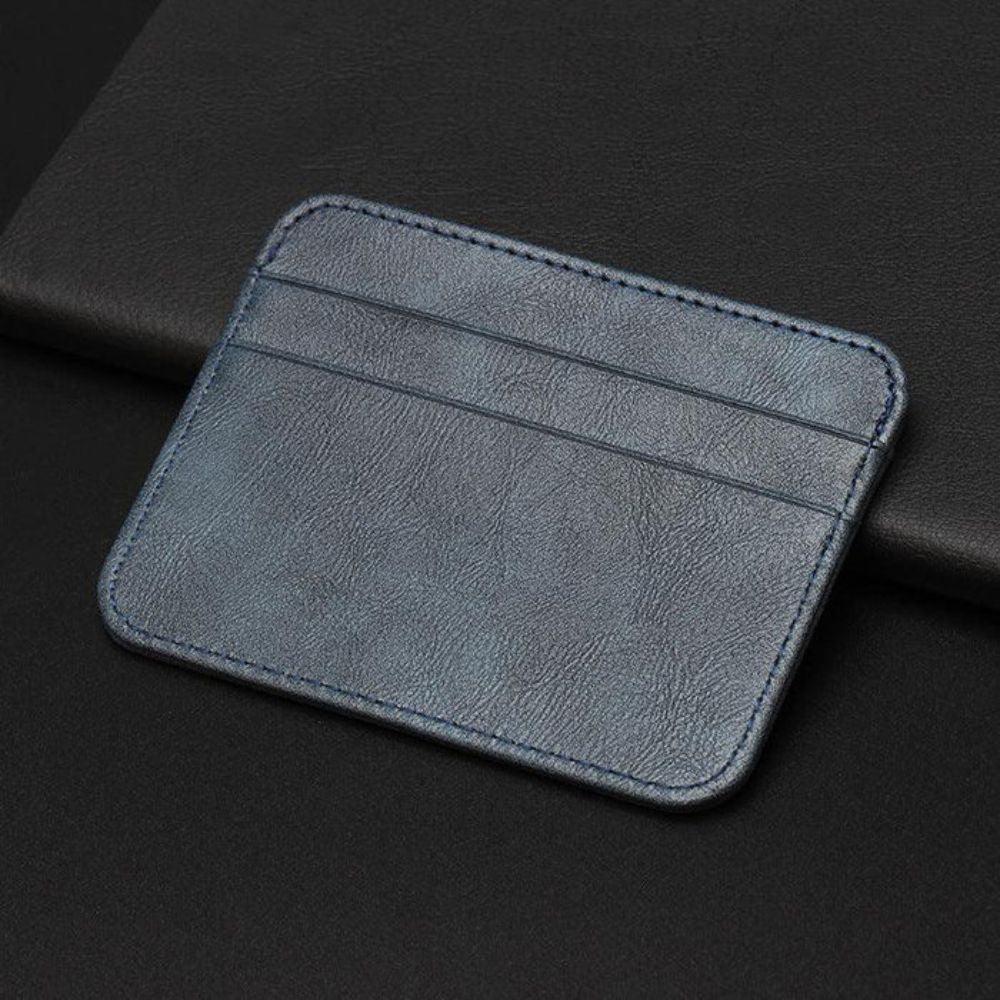 Carteira Masculina de Couro Legítimo Slim Classic