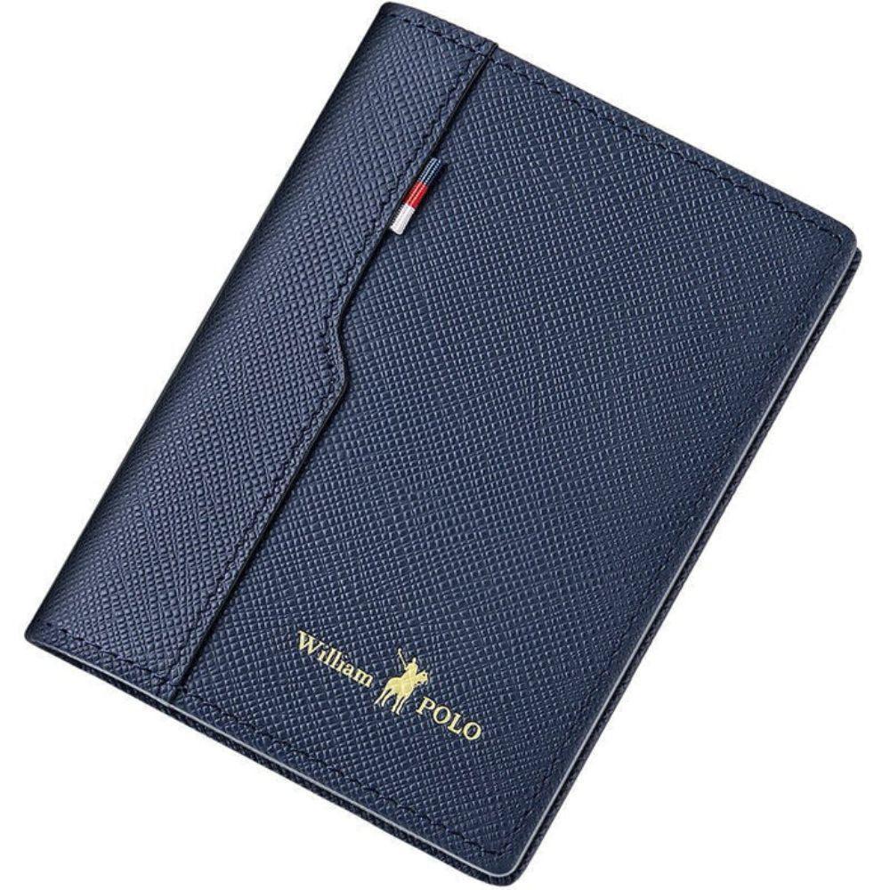 Carteira Masculina de Couro Legítimo William Polo Sovereign