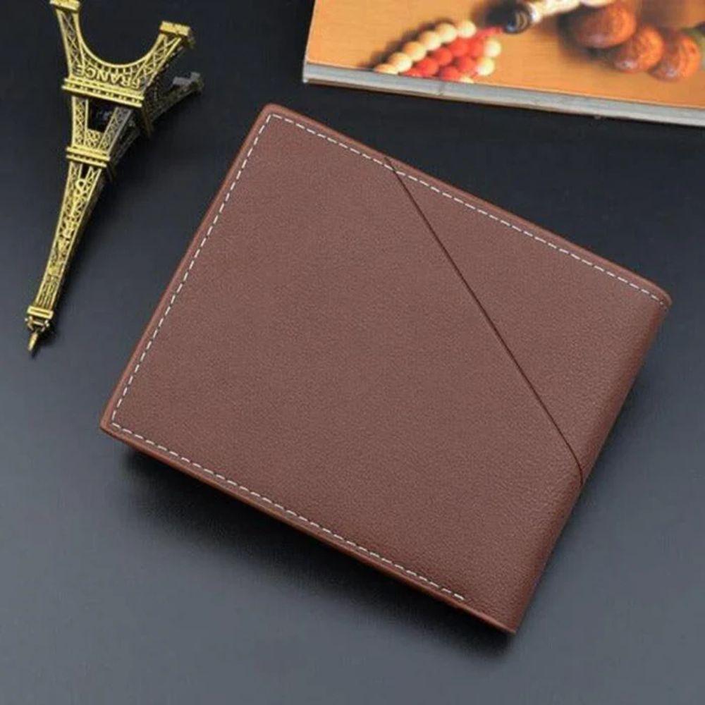 Carteira Masculina de Couro Plutônico Elementar