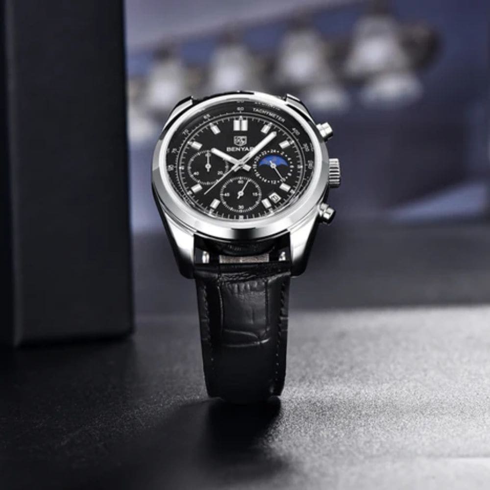 Relógio Masculino Benyar Infinity Black