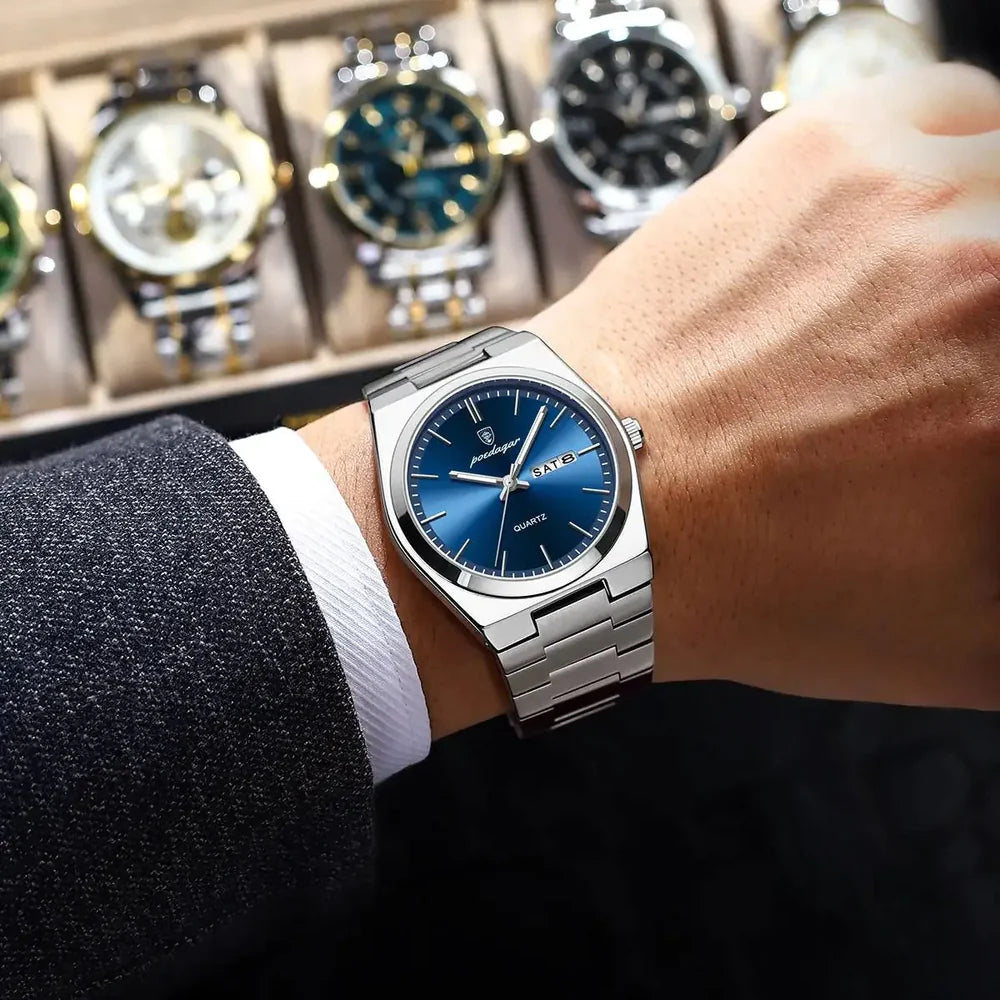RELÓGIO MASCULINO 40MM RAVINI POEDAGAR CLASSIC