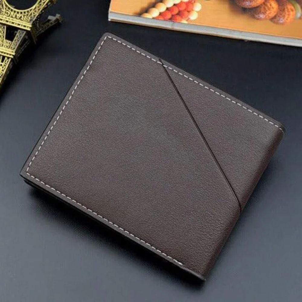 Carteira Masculina de Couro Plutônico Elementar