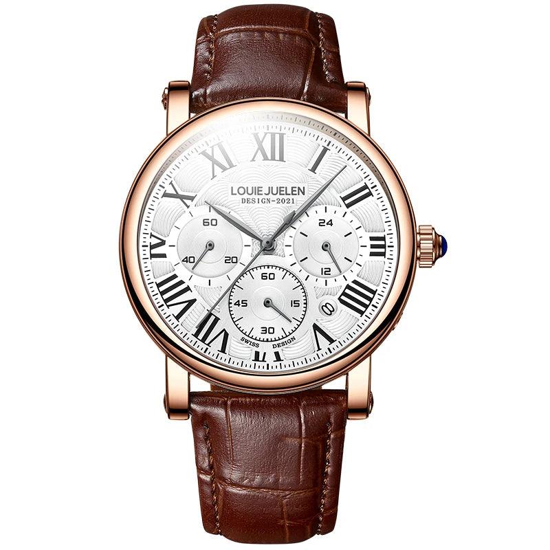 Relógio Masculino 41mm Ravini Louie Juelen - Ravini Store