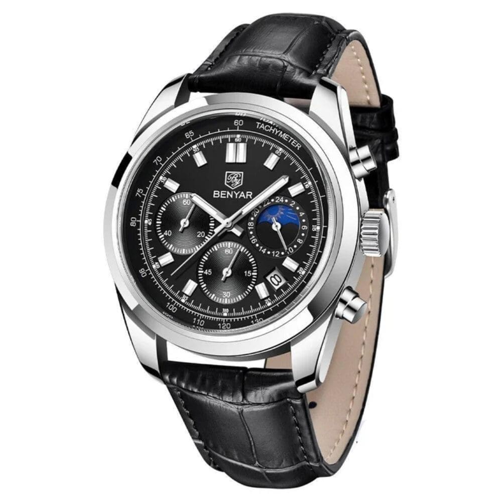 Relógio Masculino Benyar Infinity Black