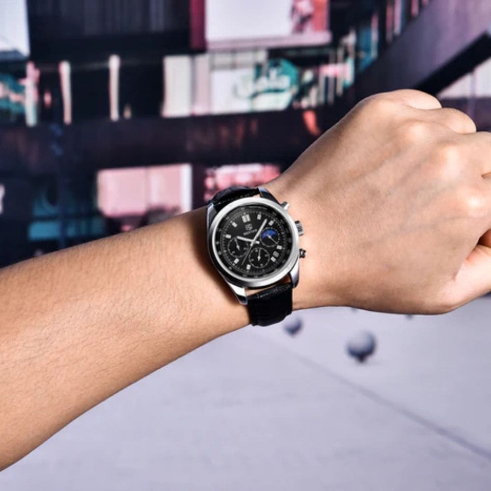 Relógio Masculino Benyar Infinity Black