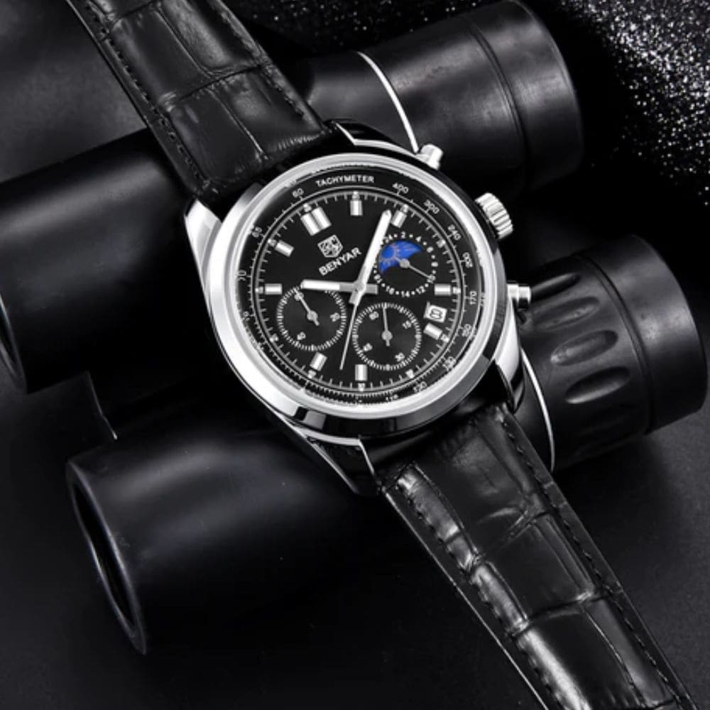 Relógio Masculino Benyar Infinity Black