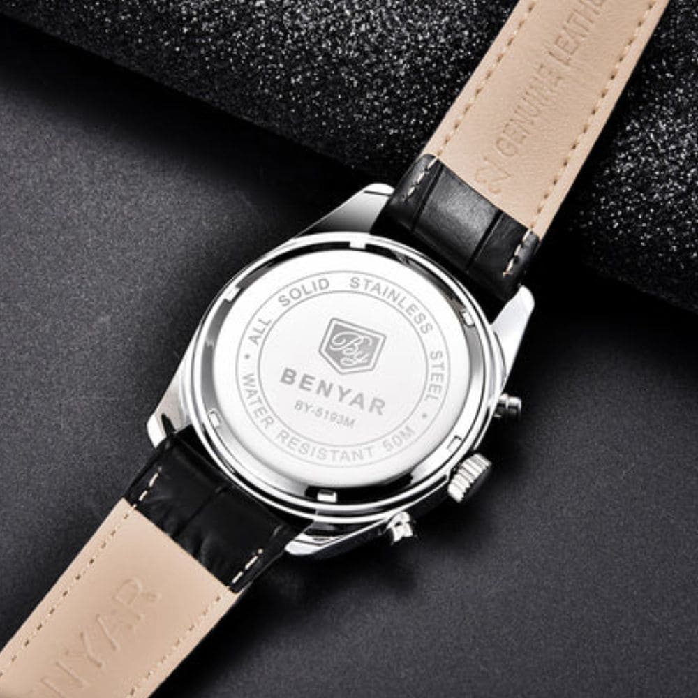 Relógio Masculino Benyar Infinity Black