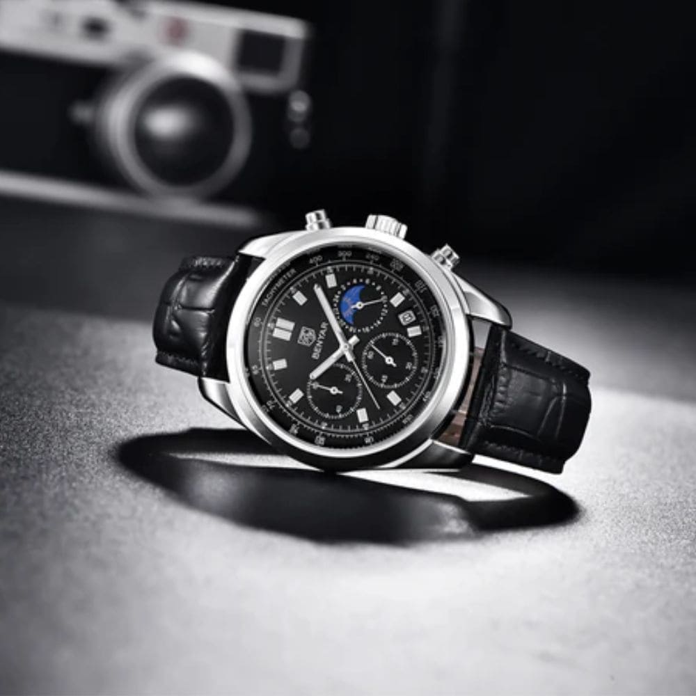 Relógio Masculino Benyar Infinity Black