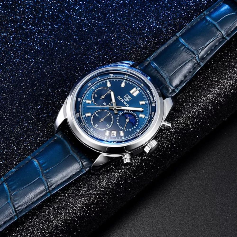 Relógio Masculino Benyar Infinity Blue