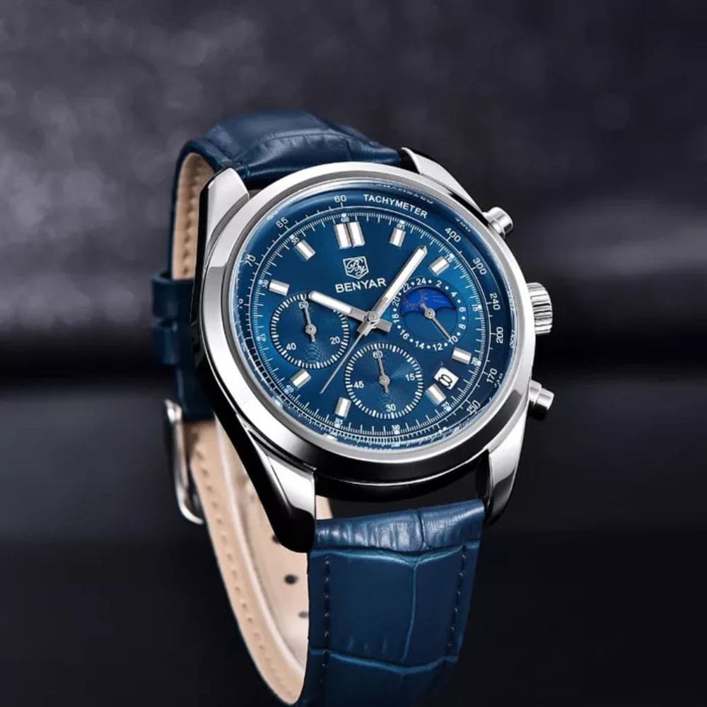 Relógio Masculino Benyar Infinity Blue