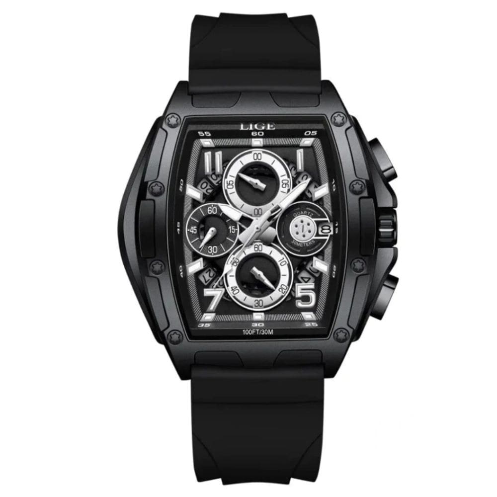 Relógio Masculino Lige Bannach Black
