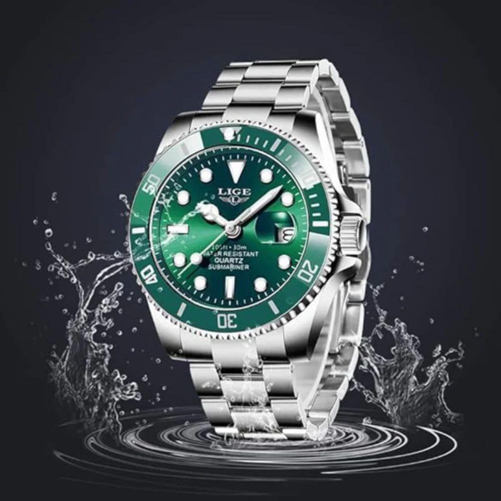 Relógio Masculino Lige Impact Green