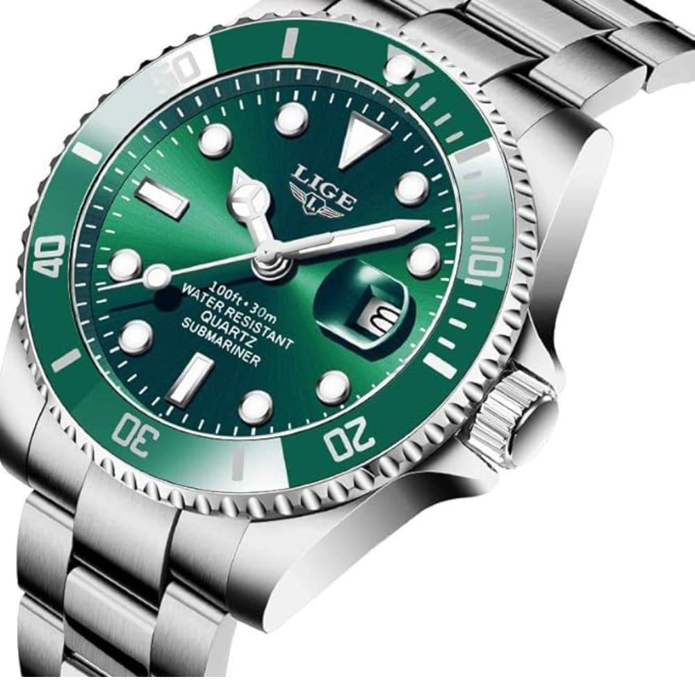 Relógio Masculino Lige Impact Green