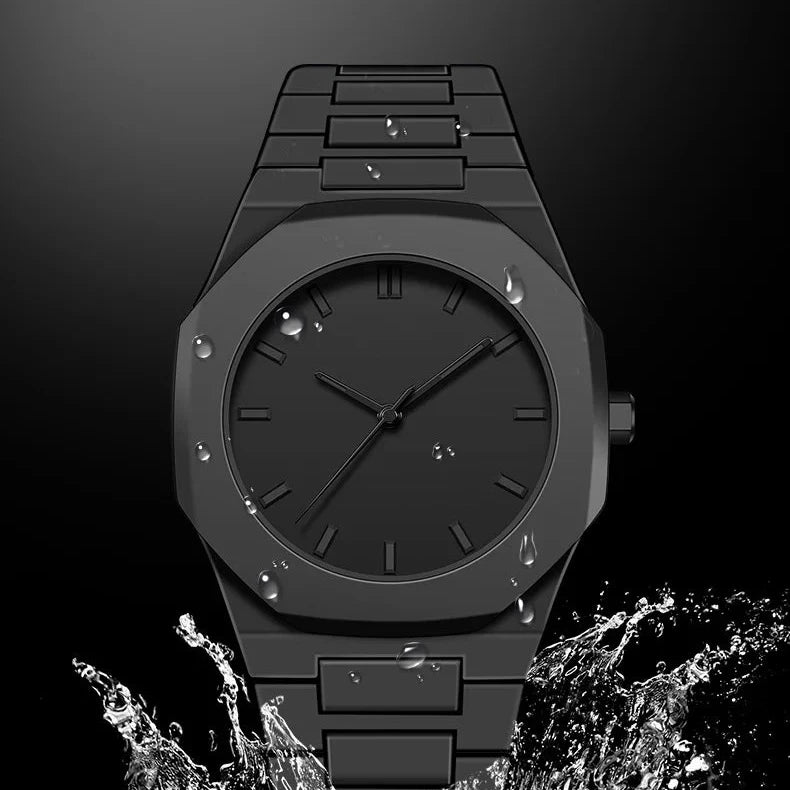 Relógio Masculino Carbon All Black